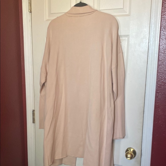 Women's blush pink soft jacket - Picture 3 of 4